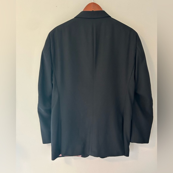 Billy London Black Sport Coat Blazer Suit Jacket 38S - Picture 3 of 8